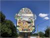 Hillington Village Sign by Tim Papworth