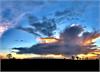 Early evening shot of Swannington skyline by James Brown